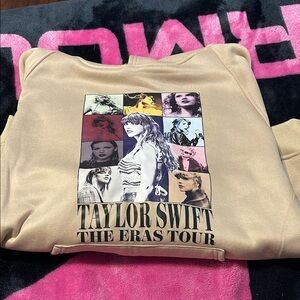 Taylor Swift The Eras Tour Beige Hoodie